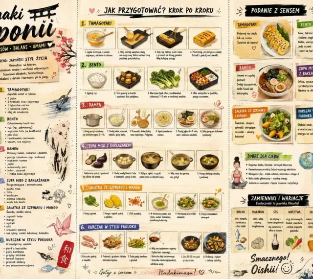Japońska dieta to harmonia smaków i zdrowia. Poznaj 7 przepisów na dania, które odzwierciedlają japoński styl życia.