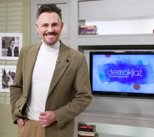 Krzysztof Ibisz, prowadzący "Demakijaż", wygląda na swój wiek, choć ile lat ma Krzysztof Ibisz, pozostaje tajemnicą.