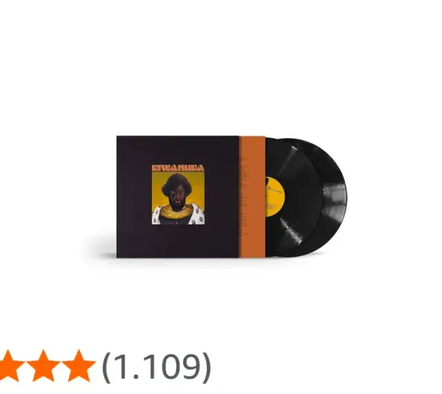 Doppelvinyl-Album "KIWANUKA" von Michael Kiwanuka mit seinem Porträt auf dem Cover.