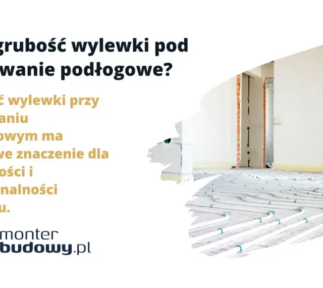 Jaka grubość wylewki pod ogrzewanie podłogowe? Kluczowe znaczenie dla wydajności systemu. Widok instalacji ogrzewania podłogowego.