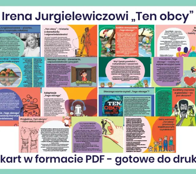 Irena Jurgielewiczowa i jej „Ten obcy" – scenariusz lekcji. Opowieść o dorastaniu, przyjaźni i odpowiedzialności.