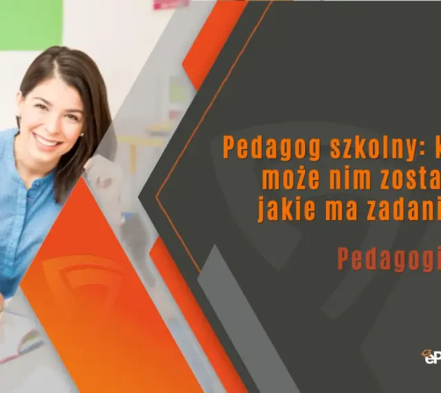 Uśmiechnięta pedagog szkolny pomaga dziecku w nauce. Dowiedz się, jakie kwalifikacje są potrzebne, by zostać pedagogiem szkolnym i jakie ma zadania.
