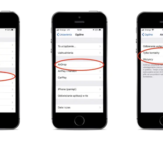 Ustawienia iPhone'a pokazują, jak skonfigurować AirDrop, aby udostępniać pliki znajomym. Dowiedz się, airdrop co to jest i jak działa.