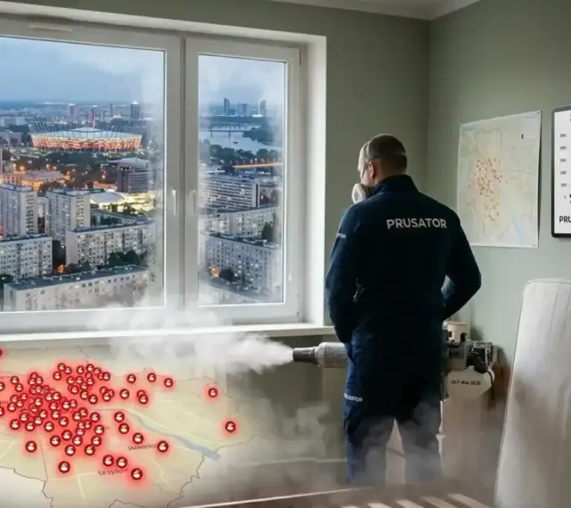 Sekrety walki z insektami w blokach: dezynsekcja jednego mieszkania nie działa, bo problem jest szerszy. Mapa pokazuje skalę plagi.