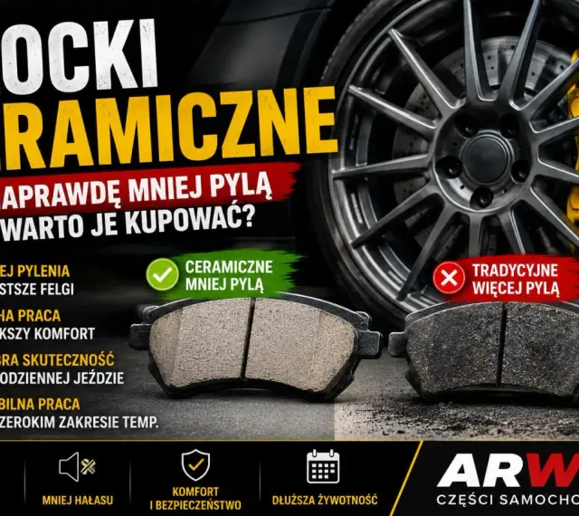 Klocki ceramiczne do zwykłych tarcz: czystsze felgi, cichsza praca i lepsza skuteczność. Porównanie z tradycyjnymi.