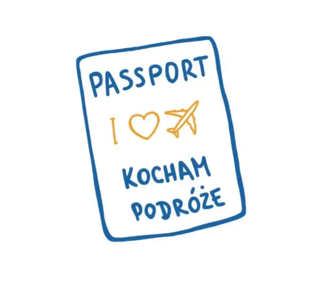 Pasport z napisem "I ❤️ PODRÓŻE". Czas wyrabiania paszportu zależy od wielu czynników, ale warto zacząć planowanie z wyprzedzeniem.