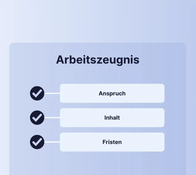 Checkliste für das Arbeitszeugnis: Anspruch, Inhalt und Fristen. So fordern Sie Ihr Arbeitszeugnis richtig an.
