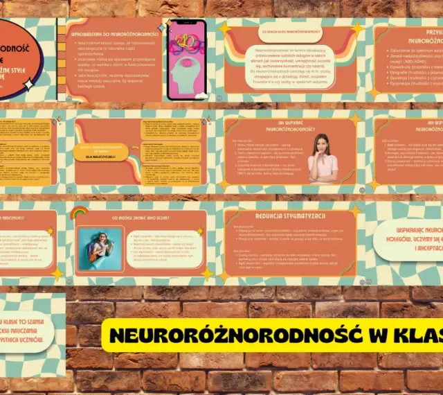Neuroróżnorodność w klasie: jak wspierać różne style uczenia się. Materiał edukacyjny dla nauczycieli i uczniów.