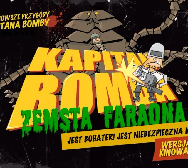 Kapitan Bomba walczy z potworem, by dokonać zemsty faraona. Jest bohaterem niebezpiecznej misji!