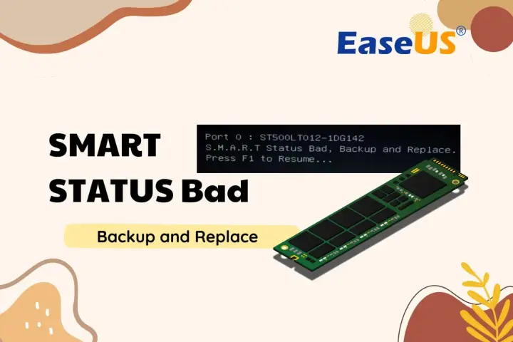 Dysk SSD ma zły status SMART. Zrób kopię zapasową i wymień go, zanim dane znikną.