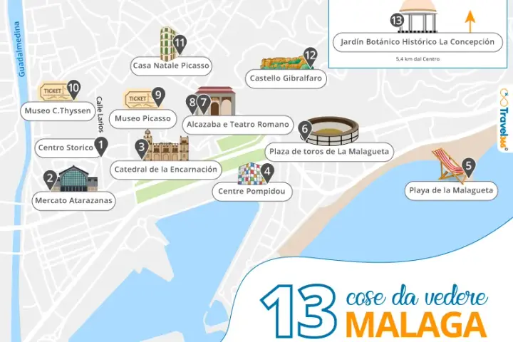 Malaga: Guida Completa Attrazioni, Musei, Spiagge e Consigli