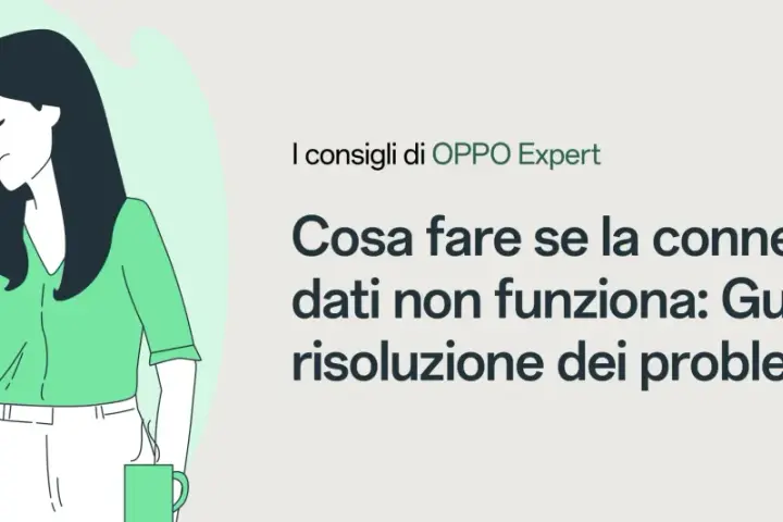 Donna frustrata con smartphone, simbolo di connessione dati assente. Guida per risolvere l'errore autenticazione PDP.