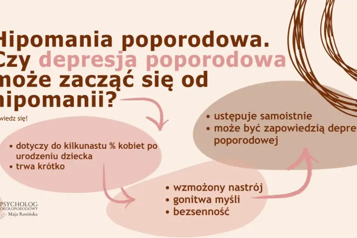 Grafika o depresji matki siedzącej w domu. Czy hipomania poporodowa może prowadzić do depresji?