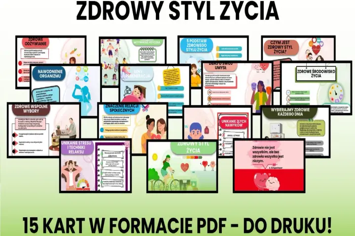 10 zasad zdrowego stylu życia: odżywianie, nawodnienie, aktywność, sen, relacje, umysł, unikanie stresu, unikanie złych nawyków, zdrowe środowisko, wybory.