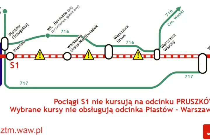 SKM S1 Warszawa Zachodnia: Z którego peronu odjeżdża? Sprawdź!