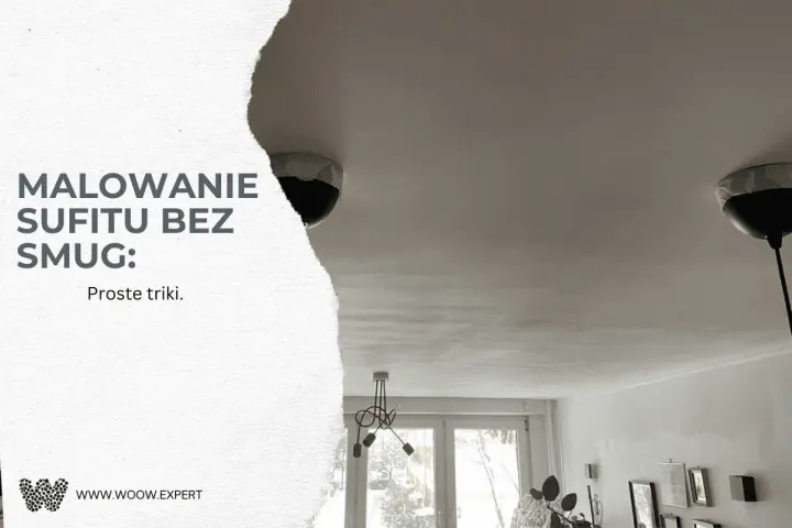 Malowanie sufitu bez smug: proste triki. Dowiedz się, jak pomalować poddasze, by efekt był idealny.
