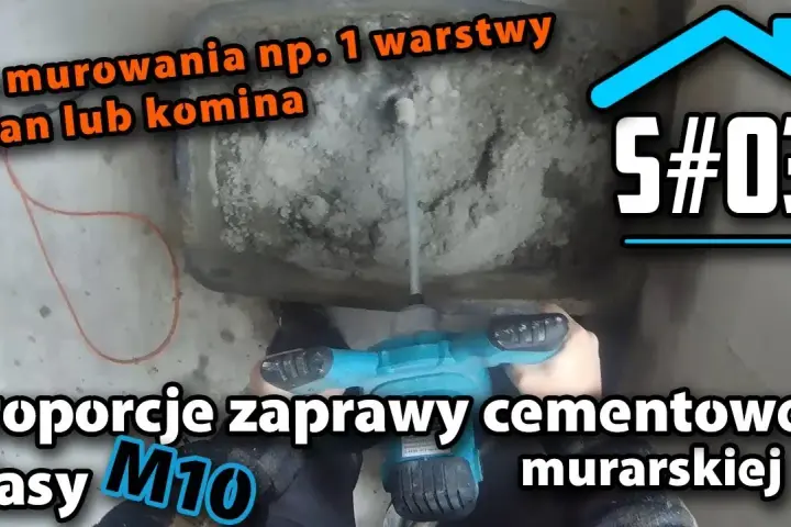 Jak zrobić zaprawę cementową: proste przepisy i najczęstsze błędy