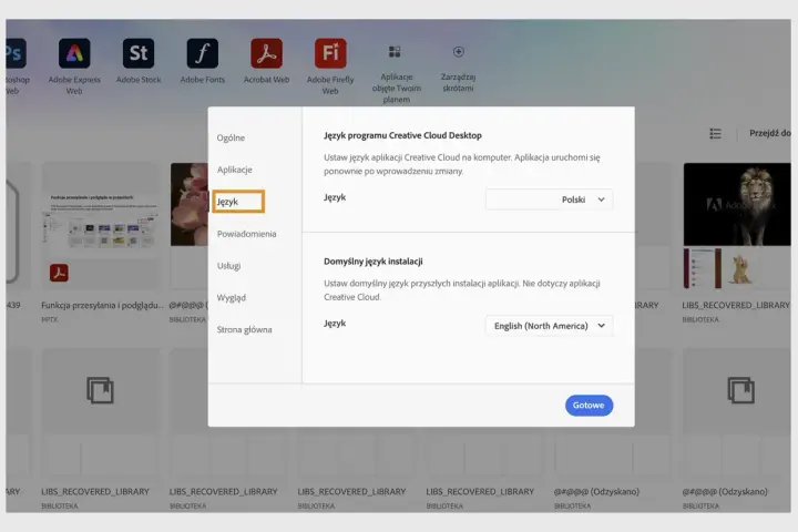 Zmiana języka w Photoshopie: Poradnik Creative Cloud i triki