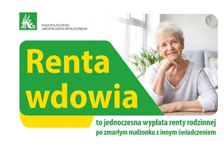 Czy renty wdowie pozwolą seniorom na utrzymanie dużych domów jednorodzinnych? Uśmiechnięta starsza pani z KRUS.
