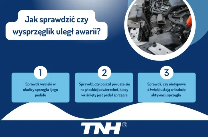Jak sprawdzić, czy wysprzęglik działa poprawnie? Sprawdź wycieki, ruch pojazdu i nietypowe dźwięki.