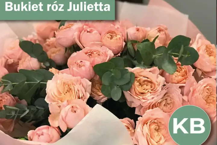 Piękny bukiet róż Julietta, idealny na rocznicę ślubu.
