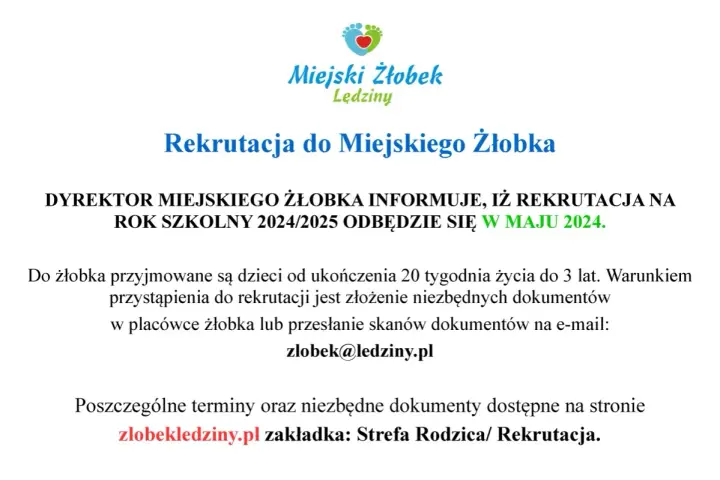 Kiedy zapisy do żłobka? Sprawdź terminy i ważne informacje