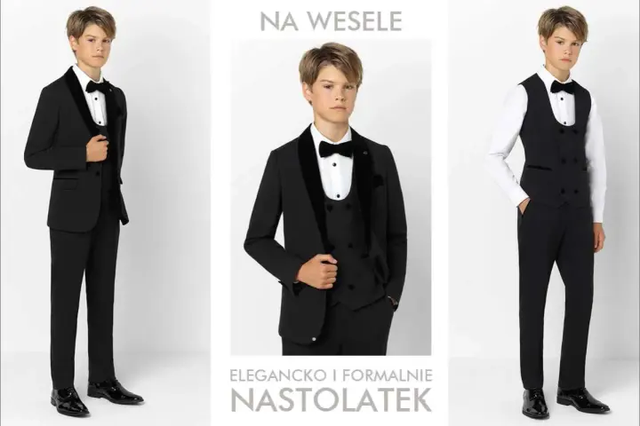 Ubiór 14-latka na wesele: Modnie, wygodnie i bez kłótni