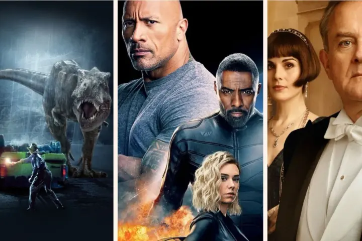 Un T-Rex minaccioso, Dwayne Johnson e Idris Elba in azione, e un'elegante coppia d'altri tempi: ecco alcuni film da vedere su Prime per ogni gusto.