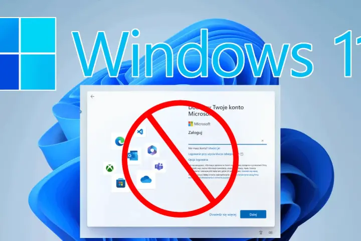 Jak pominąć logowanie do konta Microsoft w Windows 11 przy instalacji