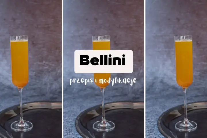Elegancki Bellini w kieliszku, idealny na brunch. Czy wolisz go z prosecco czy szampanem?