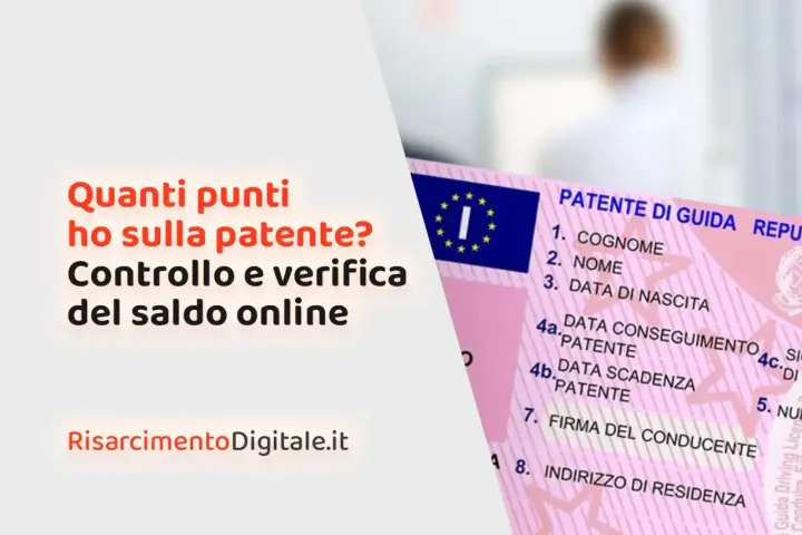 Verifica il saldo punti patente online senza registrazione. Controlla quanti punti hai sulla patente in modo rapido e semplice.