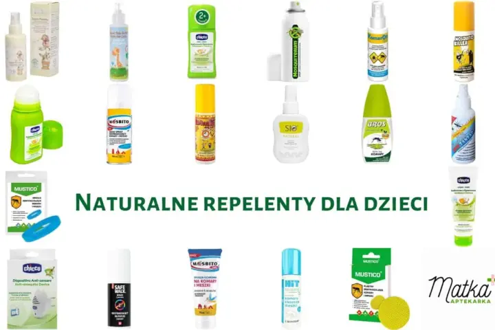 Naturalne środki, co odstrasza komary i kleszcze dla dzieci: spraye, roll-ony, plastry i urządzenia.