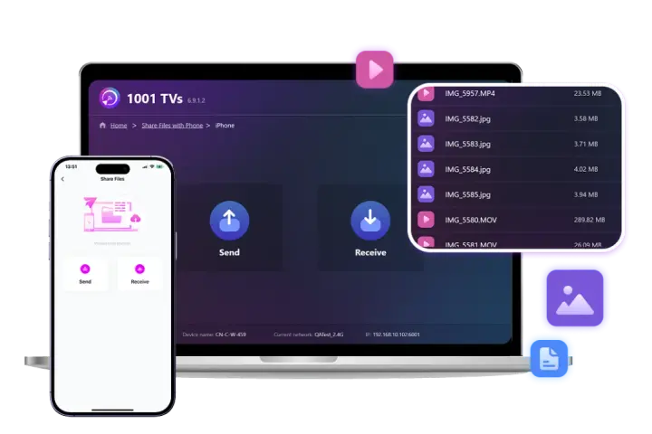 Transfer zdjęć Wi-Fi: Android i iPhone szybko, bez kompresji!