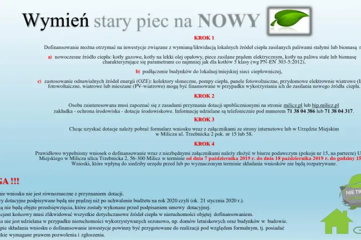 Kotły 4. klasy: do kiedy wymiana? Uniknij kar i zyskaj dotacje!