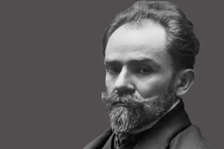 Portret Stefana Żeromskiego, polskiego pisarza. Jego biografia to fascynująca podróż przez historię literatury.