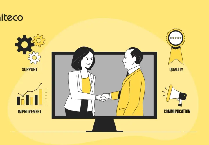 Niteco offers a one-stop shop for services, featuring support, improvement, quality, and communication.