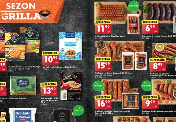 Biedronka na grilla: najlepsze promocje i produkty na letnie grillowanie