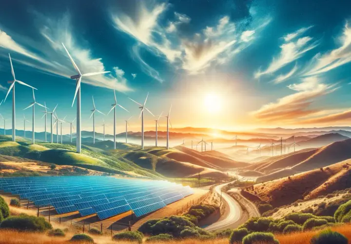 Elektrownia słoneczna w Kalifornii: Jak osiągnąć 100% OZE?