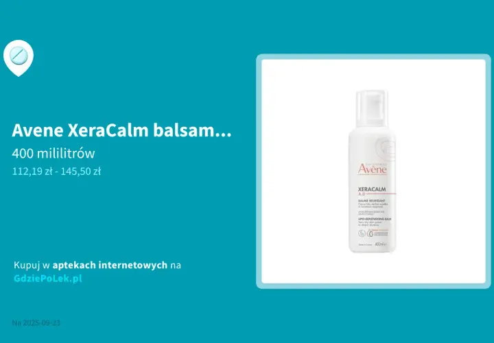 Avene Xeracalm balsam czy krem - który produkt lepszy dla Twojej skóry?