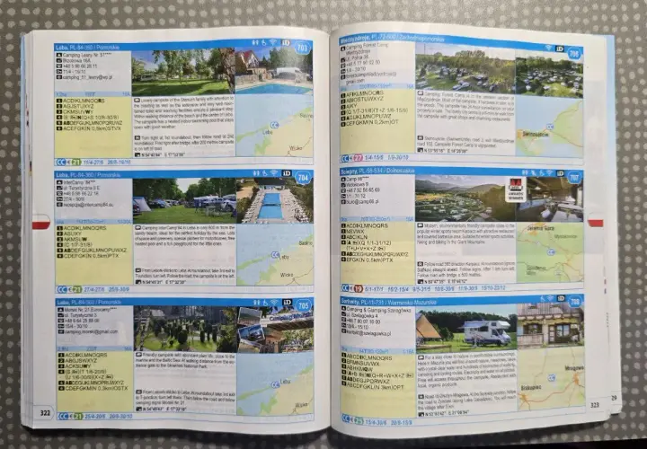ACSI camping w Lebie, z basenem i blisko plaży. Idealny na rodzinne wakacje.