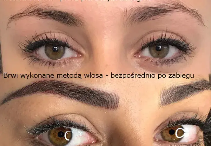 Makijaż permanentny brwi: Bez golenia! Jak dbać o naturalne włoski?