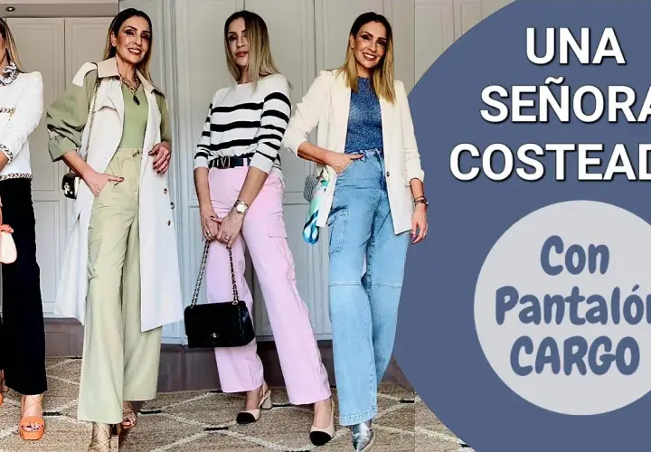 Pantalones cargo mujer: ¿Cómo lucirlos y combinarlos sin errores?