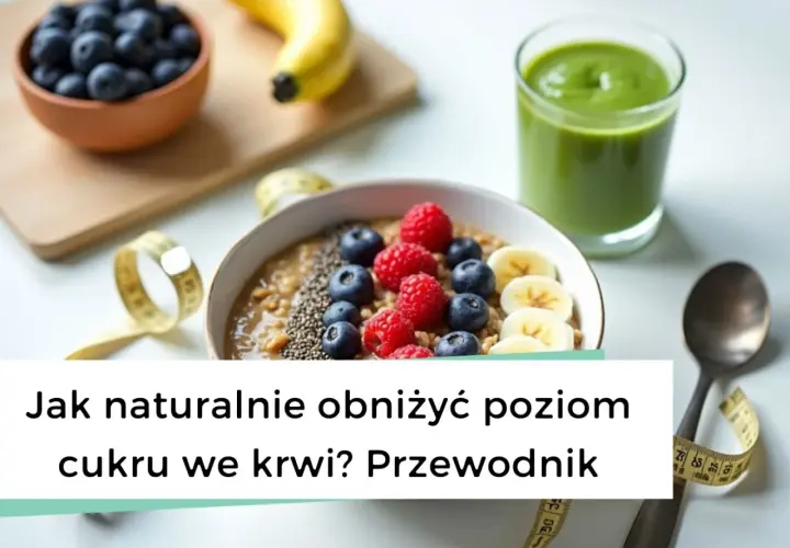 Jak obniżyć cukier bez recepty? Naturalne sposoby i suplementy