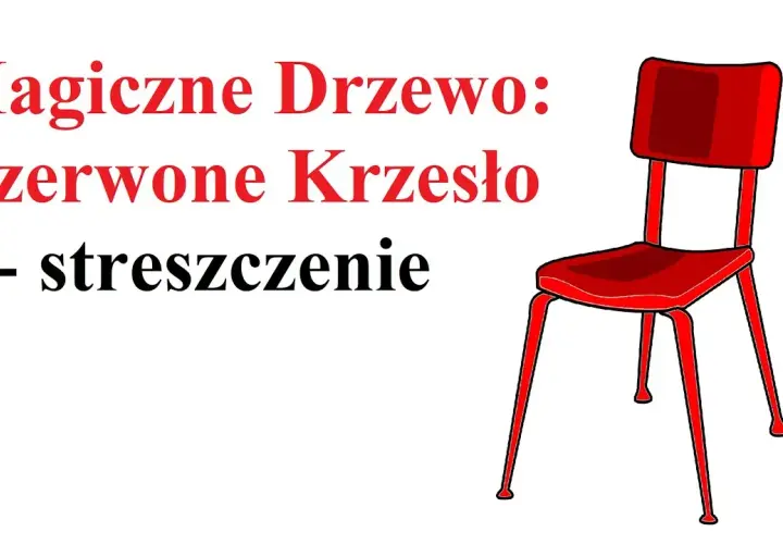 Czerwone krzesło recenzja. Czy warto? Magia, która wciąga!