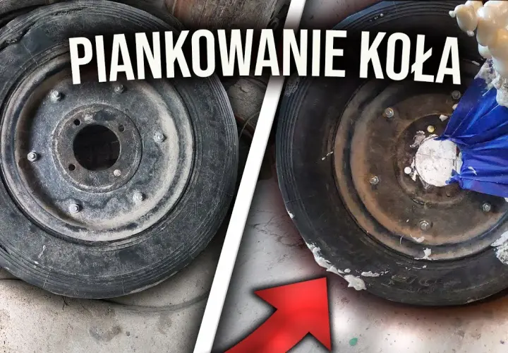 Czym wypełnić koło od taczki, aby uniknąć przebicia i poprawić komfort?