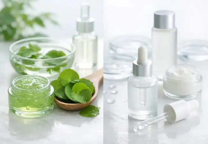 Descubre para qué sirve la centella asiática en cosmética: gel, sérum y crema con extractos naturales para una piel radiante.