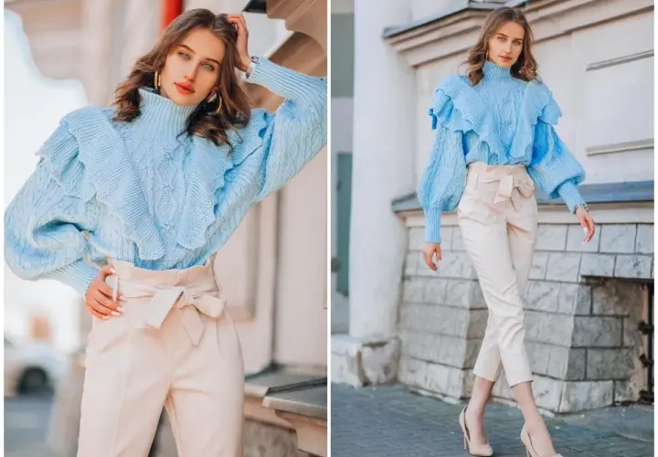 Jak dobrać bluzkę do szarej spódnicy? Stylistka radzi!
