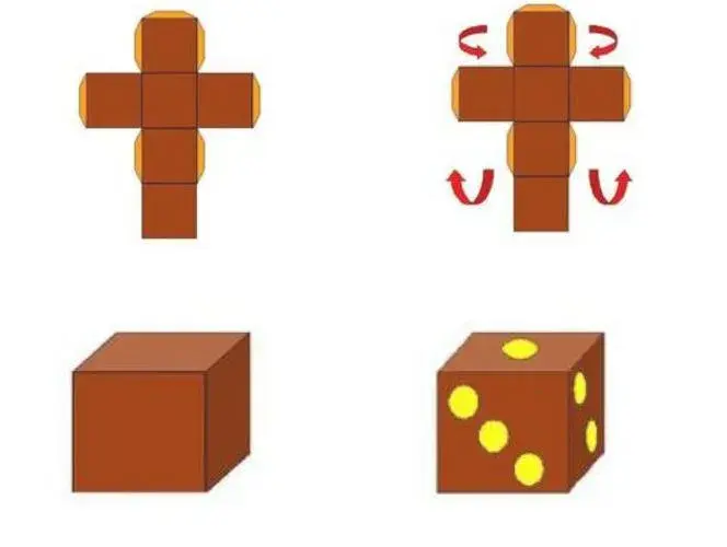 Jak zrobić kostkę do gry? DIY krok po kroku papier, 3D