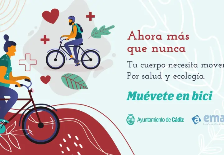 Dos personas disfrutan de la bicicleta, promoviendo la salud y la ecología. ¡Anímate a moverte en bici!