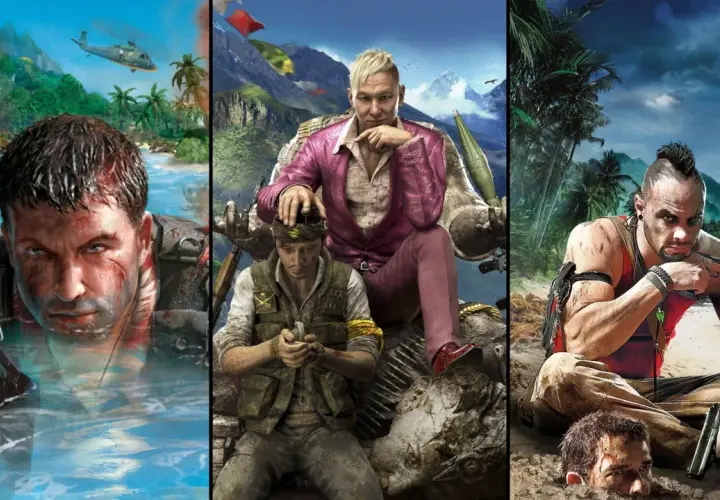 Trzy ikoniczne postacie z serii Far Cry, w tym Pagan Min i Vaas. To najlepszy Far Cry, jaki można sobie wyobrazić!